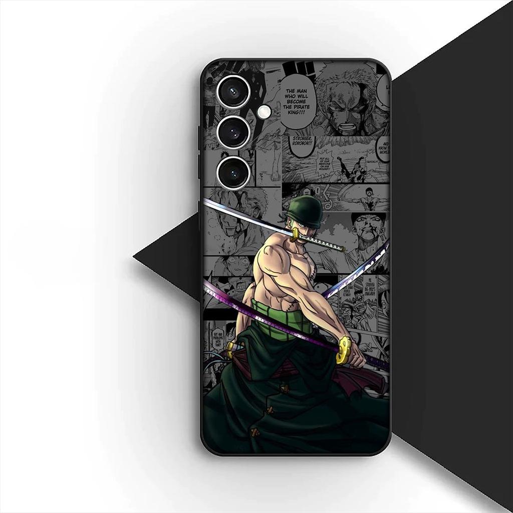 for Samsung Galaxy S20 S22 S21 FE Ultra Plus A07 A17 A15 A16 A25 A57 A37 Phone Case Roronoa Zoro Boa Hancock One Luffy Pieces