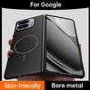 Schlanke Randlose Hautgefühl Dünne Magnetische Ring Hülle Für Google Pixel 10 Pro Fold pixel9 pro fold pixel fold Kamera Schutz Hülle