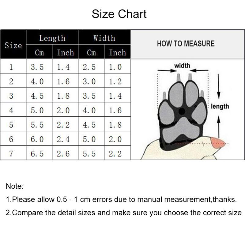 Winter Dog Shoes Puppy Snow Fleece Boots for Small Dogs Cats Warm Pet Kitten Footwear Socks French Bulldog Yorkshire Chihuahua
