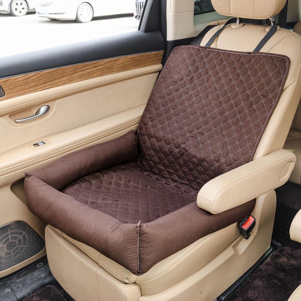 Waterproof Pet Car Seat Cover Anti-Dirty Folding Portable Dog Seat Breathable Washable Pet Car Seat Cushion Car Accessories