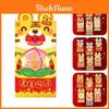 Exquisite Cartoon Red Envelope Set For Chinese New Year 2022 Wishes And Gifts