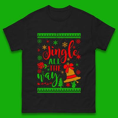 Christmas Jingle Mens T-Shirt Womens Tops Tees