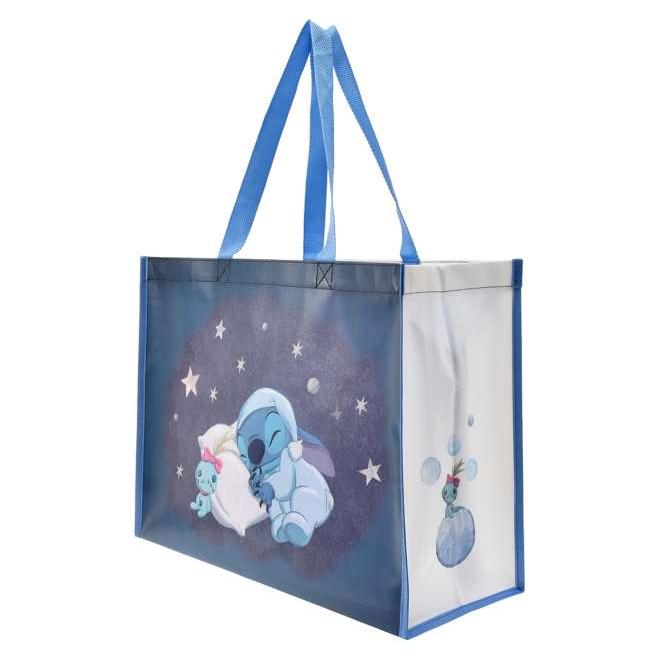 Disney Stitch and Scrump Shopping Bag Ohana Life Japan NEW Disney Store