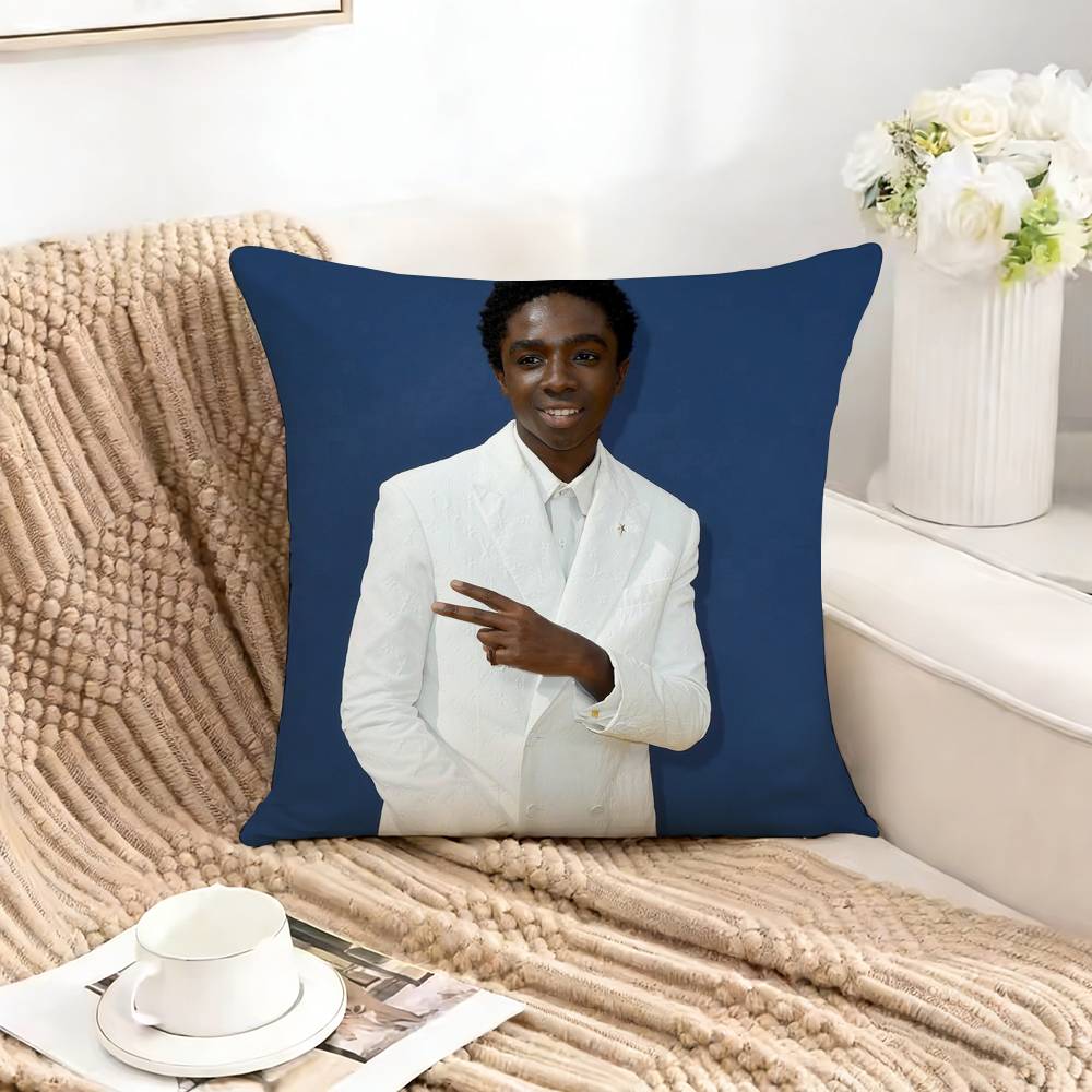 COOL Boy CCaleb MMcLaughlin Pillow Case Square DoubleSided Sofa Cushion Cover Bedroom Bedside Pillow