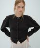 Overdueflair Overdue Curved Cardigan_Black