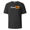 T-shirt con Stampa Good Boy Magliette Estive Per Uomo Donna 100% Cotone Girocollo Oversize Casual Manica Corta