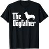 Lustiges The Dogfather T-Shirt _ Geschenk T-Shirt für Corgi-Liebhaber T-Shirt