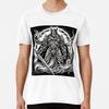 Guerrero Medieval con Motivos de Dragón Tallas S a 5XL Hecho en AU/EE. UU. Camiseta