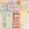 Funny Fuzzy Socks Cute Cartoon Fluffy Slipper Socks Women Men Warm Plush Crew Socks for Indoor Wear Sleep Holidays Birthdays Gift