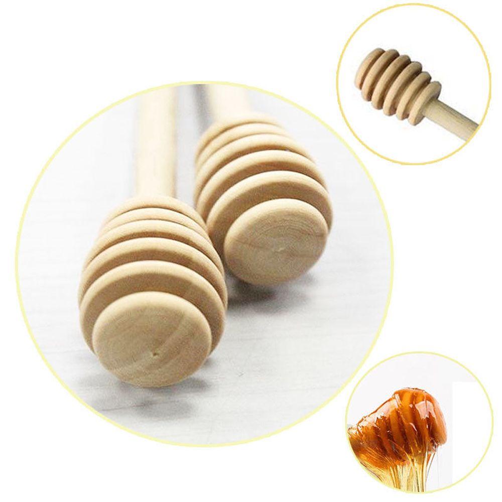 1/3pcs Kitchen Dining Safe Tableware Gadgets Mixing Stick Honey Spoon Stirring Wooden Dipper