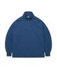DIMITO Washed Half Zip Sweatshirt Deep Sea