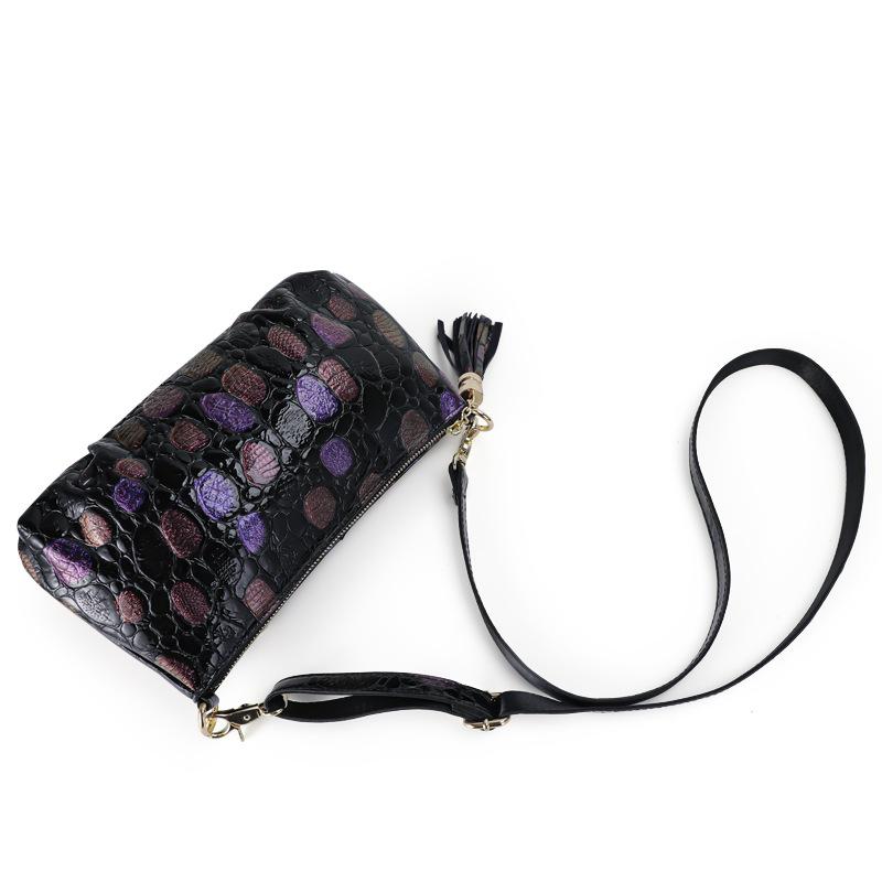 Mom Bag Crossbody Bag New Style for Women Single Shoulder Patent Leather Large Capacity Casual and Versatile Middle-aged and Elderly Bag
