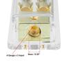 uxcell 4 8 AWG Gauge 60A AGU Fuse Holder 2 Way Distribution Block Car Audio Splitter