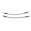 2 stuks Achterklepkabels 90460 EB700 Achterklep Hefsteunkabels Vervanging voor Navara D40 Frontier