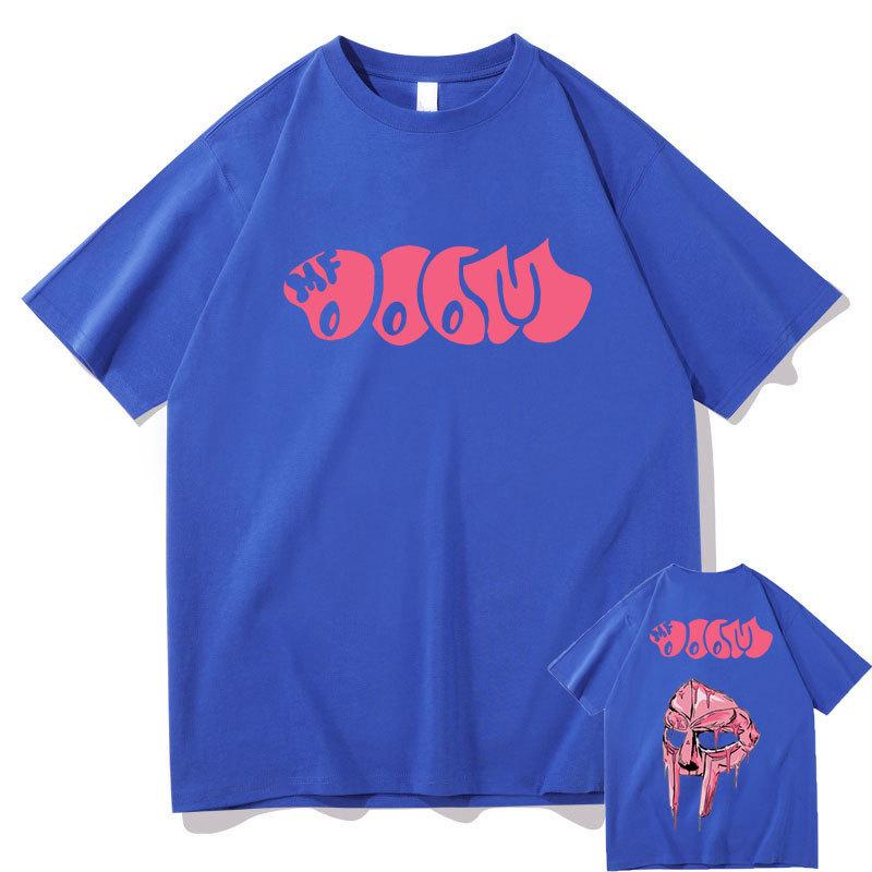 Sångare Mf Doom Madlib Madvillain Dubbelsidig grafisk tröja