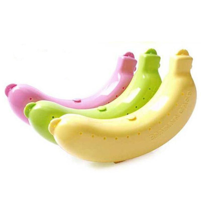 Portable Banana Storage Box, Leak Proof Plastic Fruit Container For School Lunch, Travel And Picnic, BPA Free Snack Keeper