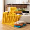 Simple Style Decorative Wool Blanket for Home or Sofa Use