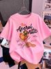2026 Aperol Spritz Lemon Drink Prints TShirt Womens Summer Short Sleeve Tops Comfortable ONeck T Shirt Sporty Clothes