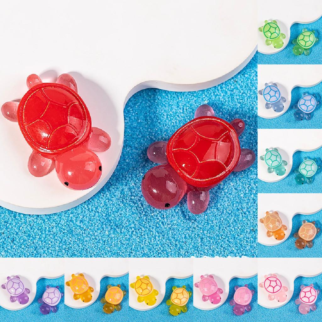 Charming Turtle Figurines For Diy Miniature Gardens And Desk Decorations In Bright Colors