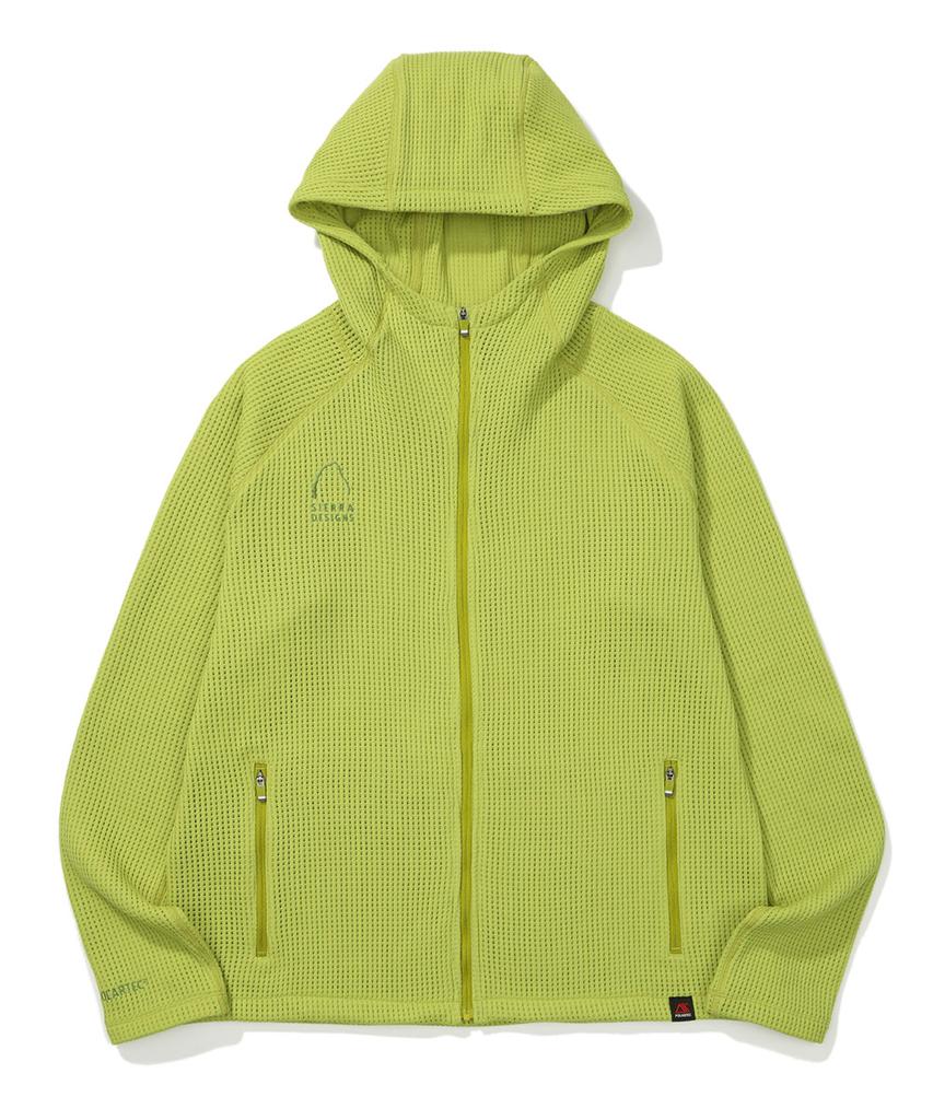 Sierra Designs Granite Polartec Powerdry Mesh Zip-Up Green