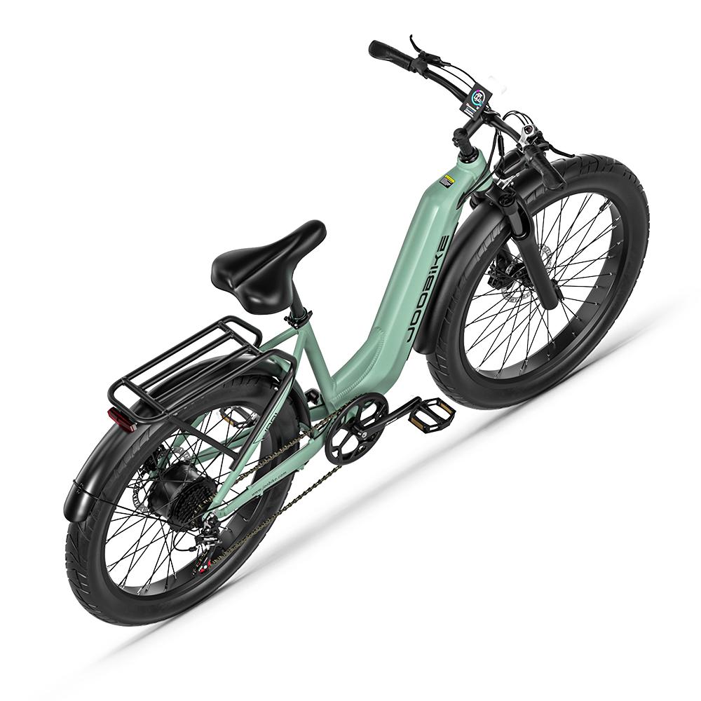 JOOBIKE JOO1 No ABE All-Terrain Adult Electric Bicycle 1000W Motor Men's E-Mountain Bike 48V17.5AH  Battery 26 Inch Fat Tyre Women's eBike