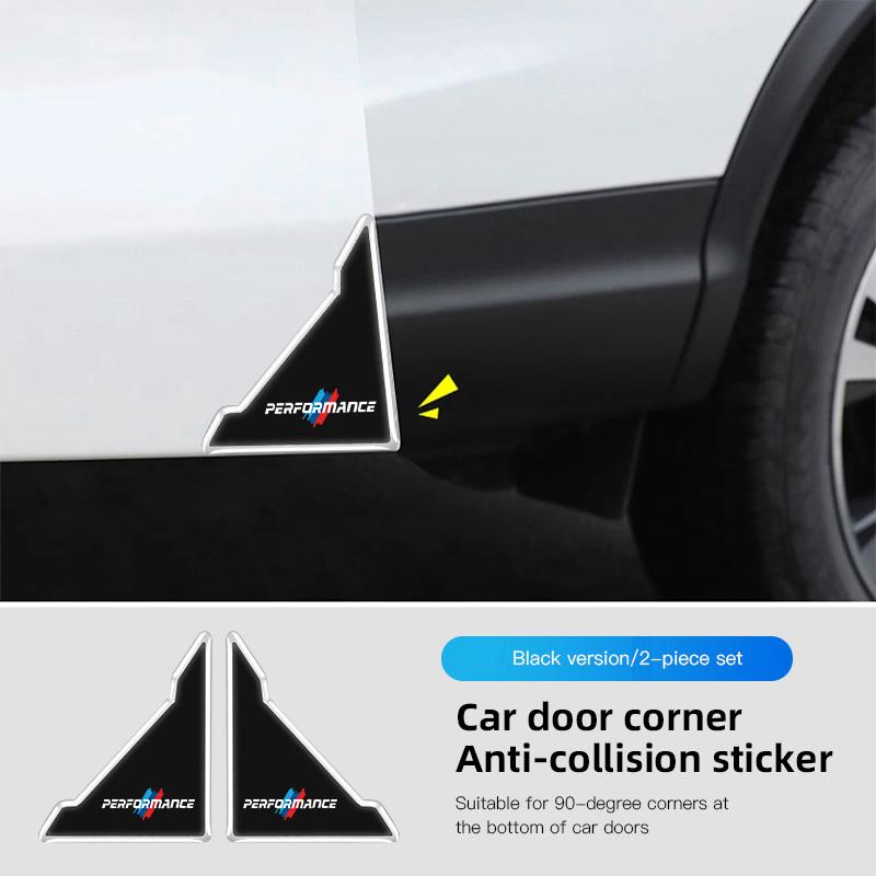 Car Stickers Door Corner Anti-collision Silicone Stickers For BMW Performance F30 F10 E90 F20 E46 E60 E70 E39 E36 Car Supplies EB1