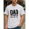 European Sizes Men'S Print Short-Sleeved T-Shirt | Loose Crew Neck, Comfortable and Unique, All-Season