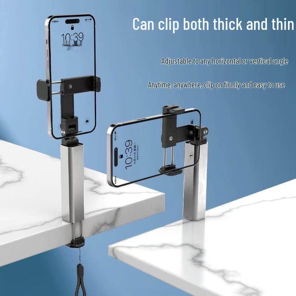 Universal Portable Folding Magnetic Phone Holder for Travel and Desktop Use