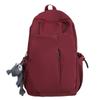 Fashion Trendy Cool Simple Pleated Solid Color Large Capacity Student Schoolbag New Junior High School High School Backpack