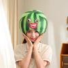 Plush Fruit Headgear Watermelon Hat Cartoon Selfie Cute Headwrap Cosplay Costume