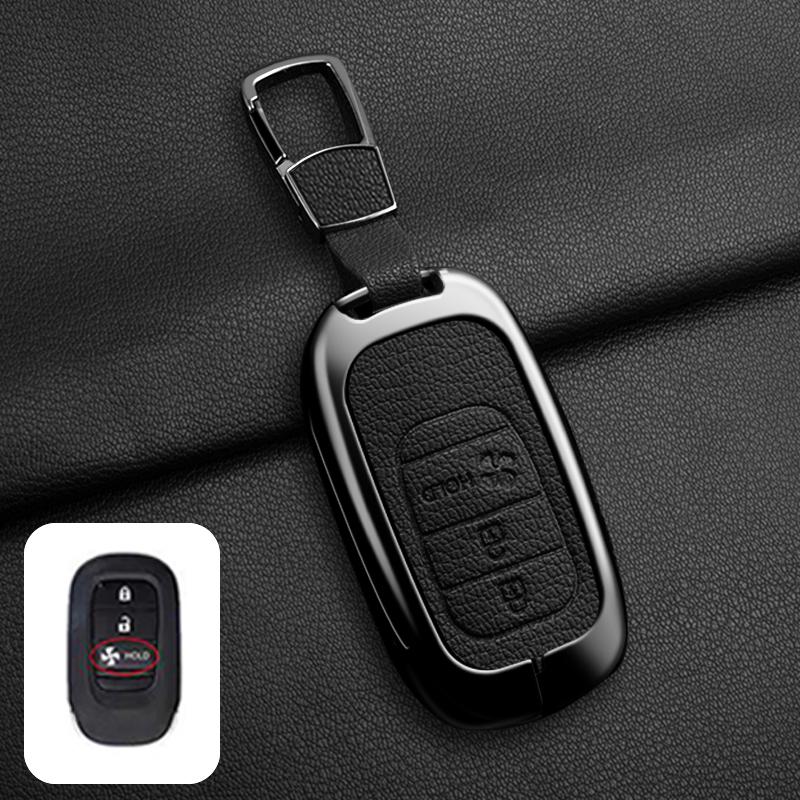 2 3 4 5 Buttons Metal Car Key Cover Case For Honda Civic 11Th Gen Ve-1 Accord   Accord Vezel Pilot Freed Crv Shell
