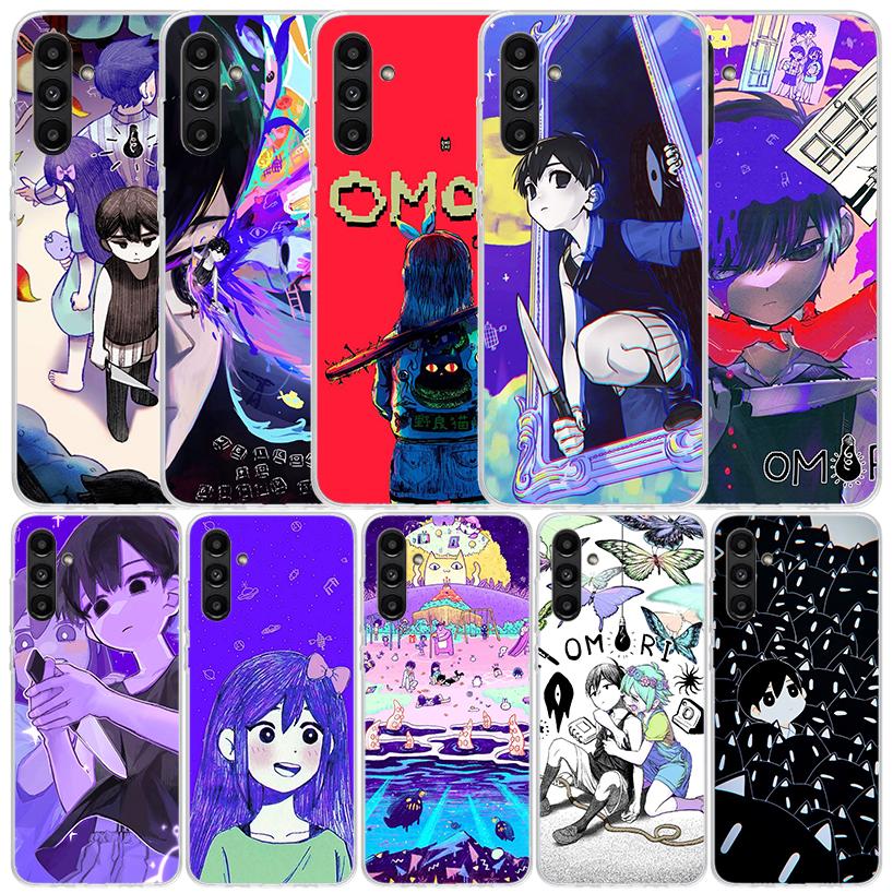 Spiel O-Omori Cartoon Hülle für Samsung Galaxy A17 A37 A57 A16 A26 A36 A56 A15 A14 A55 Handyhülle A13 A53 A25 A35 A24 A34 A23 A33