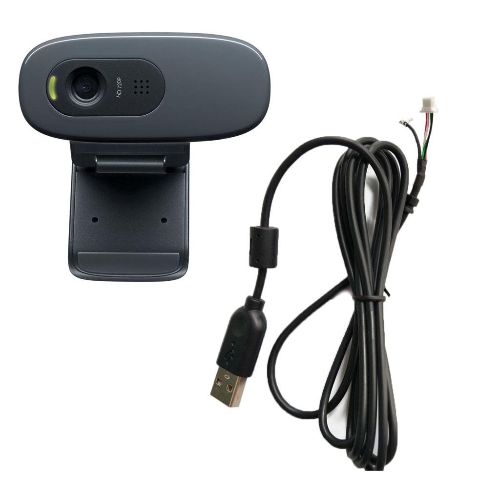 Camera Line Cable Webcam Wire USB Repair Replace for Webcam C270 C310