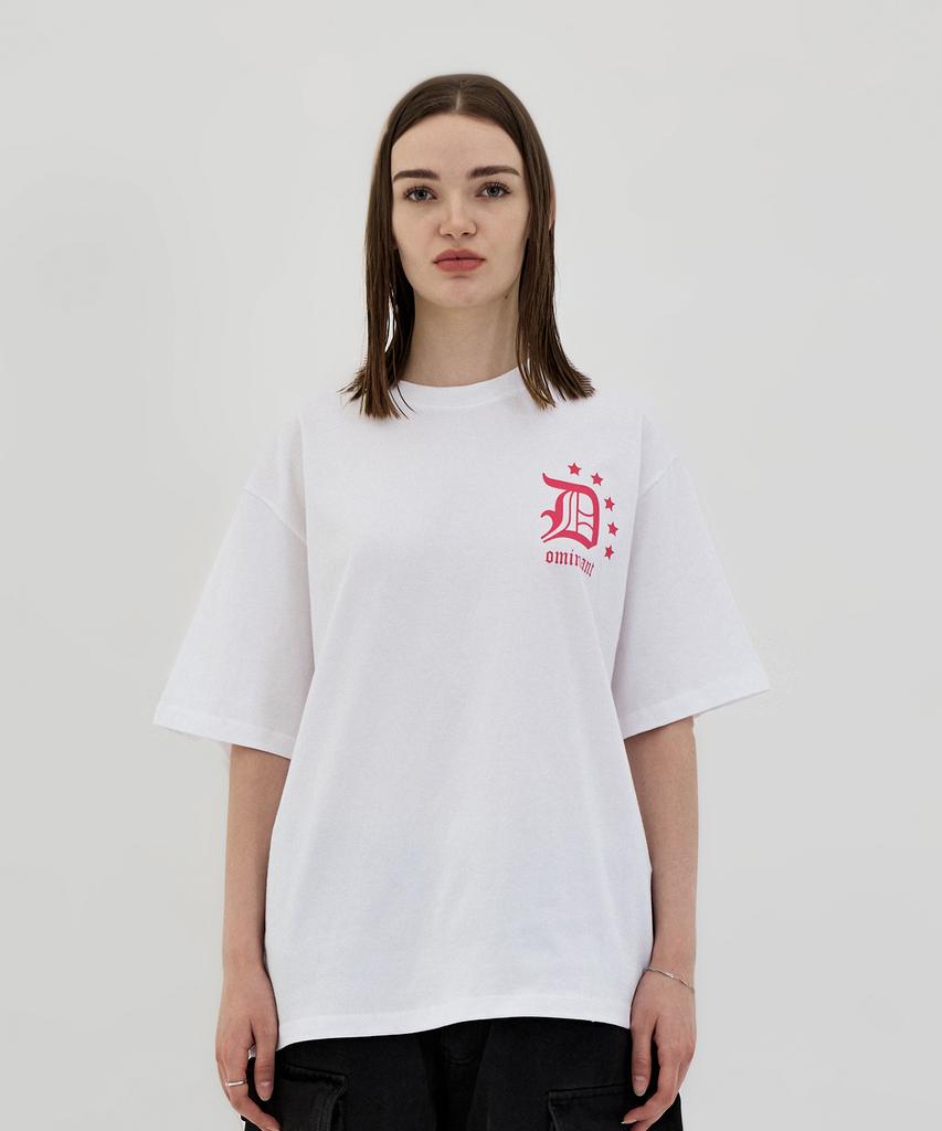 DOMINANT Star Logo T-Shirts White