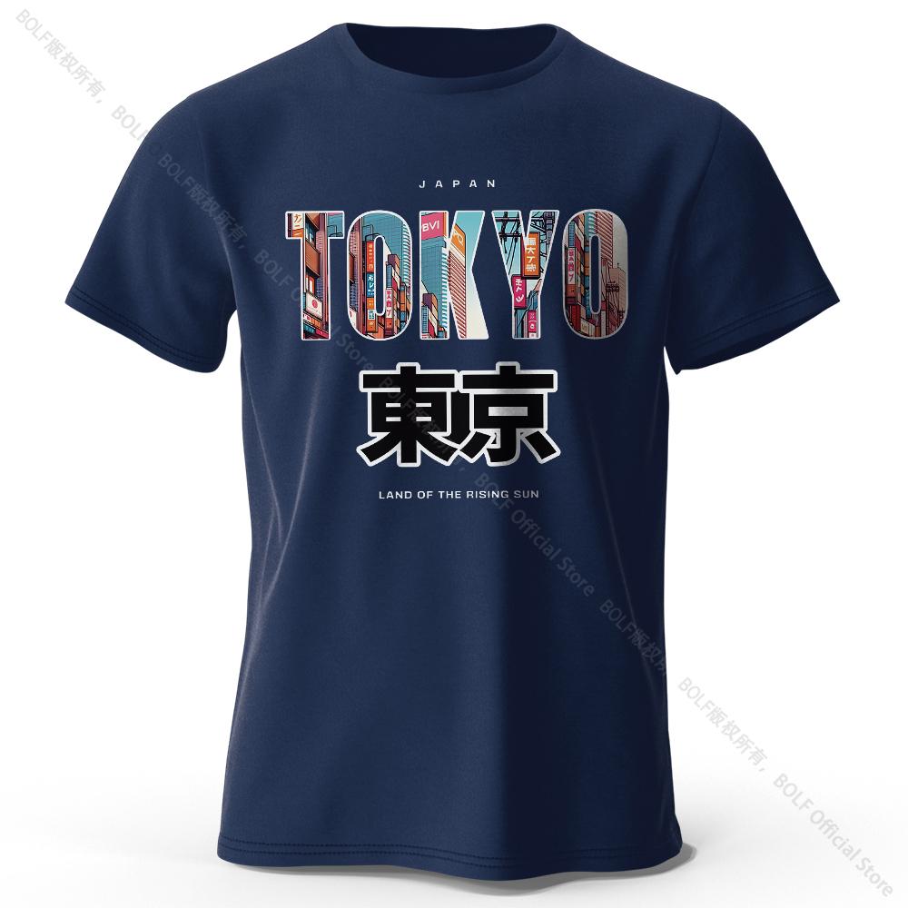 T-shirt Tokyo z nadrukiem modowym, 100% bawełna, ultra miękki, z okrągłym dekoltem i krótkim rękawem, idealny dla mężczyzn i kobiet