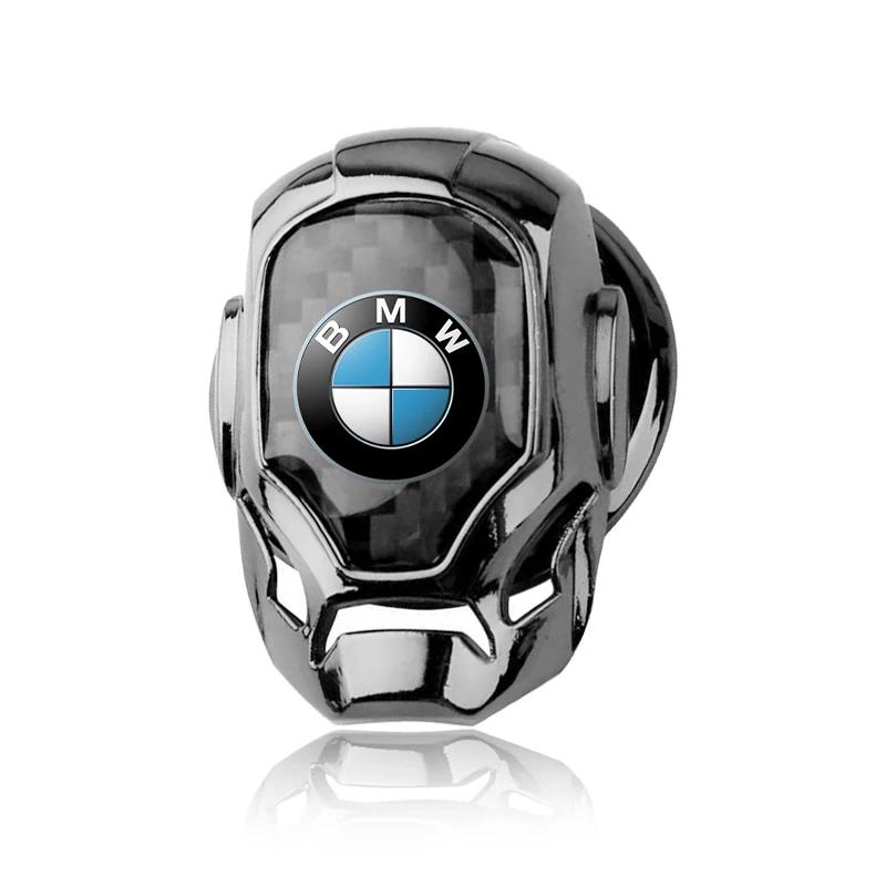 1Pcs M LOGO Car One-Click Start Buttons Protective Cover For BMW X7 X3 X4 X5 X6 3 4 5 6 7 Series Z4 M M3 M5 M6 E38 E39 E46 E53 E60 E61 E64 E70 E71 E90