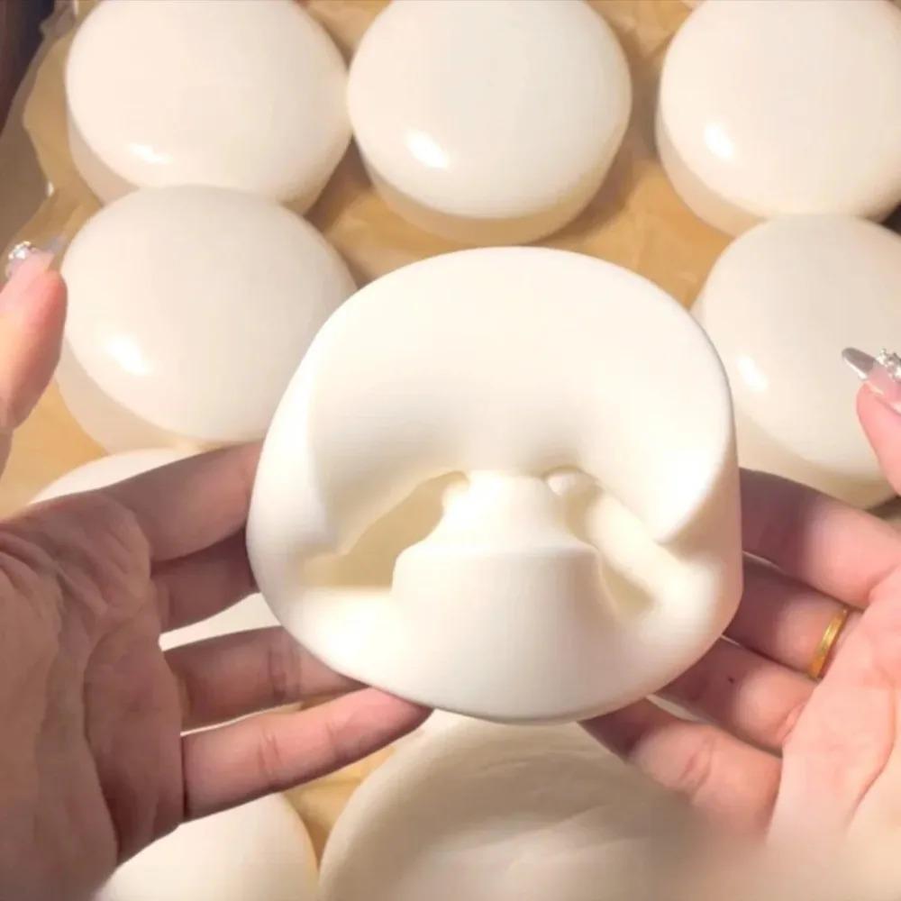 Taba Squishy Yoghurt Taart Brood Knijpspeeltje Zacht Stressverlichting Langzaam Rijzend Sensorisch Fidget Speelgoed voor Kinderen en Volwassenen Ontspannende Cadeaus