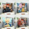 Anime Inazuma Eleven Pillow Case For Car Sofa Decorative Home Doublesided Print Plush Square Throw Pillow Cushion Cover