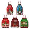 Festive Christmas Apron for Family Cooking Enjoy the Holiday Spirit and Keep Your Clothes Clean andTidy
