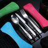 Travel Packaging Tableware Bag Without Dinnerware Tableware Case Home Kitchen Portable Cutlery Bags Picnic Fork Spoon