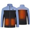 WESMART Electric Fleece Heated Warm and Soft for Fall and Perfect for Outdoor and Everyday Use Black X Men's Jacket, Rechargeable, Innerwear, Winter,