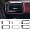 Car Back Rear Air Condition Outlet Vent Frame Cover Trim Interior Decoration For Suzuki Spacia Custom 2024 Modified