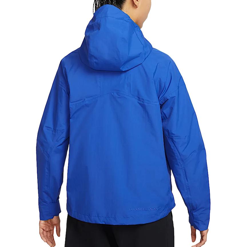 Nike ACG Storm-Fit Adv Morpho Loose Fit Hooded Zip Waterproof Windbreaker Women Outerwear Game-Royal Summit-White HJ0247-480