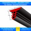 Sound Dampening Dashboard Seal Strip Rubber Material Auto Sealing Strip  Cabin Noise Control