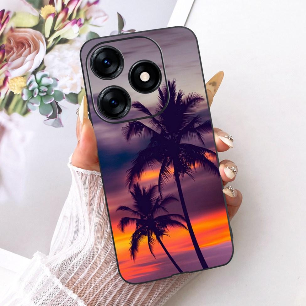 Case For Tecno Spark 10 Cover KI5q Cute Cat Fashion Butterfly Painted Casing For Techno Spark 10 Bumper