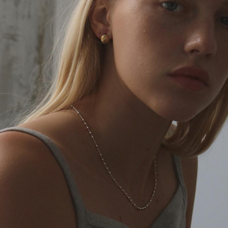 STUDIO LEIGH BALL CHAIN NECKLACE