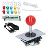 QM070912 Arcade-Spiele DIY-Kit mit LED-Arcade-Buttons Verzögerungsfreier Encoder für Raspberry Pi DIY-Projekte