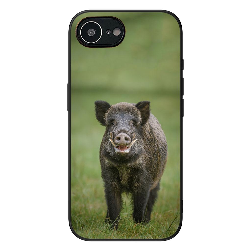 Wild Boar Pig Phone Cover for Samsung Galaxy A36 A17 A26 A07 A35 A54 A53 A13 A33 A34 S8 S9 S20 S21 FE S10 Plus Case