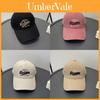 Cotton Baseball Cap With Embroidered Letters For Casual Wear And Sun Protection