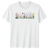 Floral Meadow Nature Graphic Men Women Unisex TShirt Wildflower Spring Summer